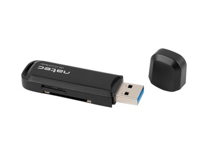 NATEC Scarab 2 lettore di schede USB 3.2 Gen 1 (3.1 Gen 1) Type-A Nero