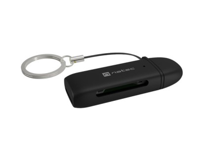 NATEC SCARAB C lettore di schede USB 3.2 Gen 1 (3.1 Gen 1) Type-C Nero