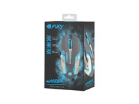 NATEC NFU-0869 Fury Gaming Optical Mouse WARRIOR 3200 DPI illuminated