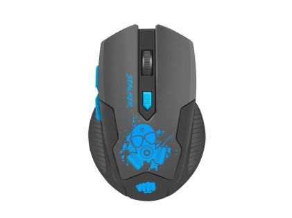NATEC NFU-1320 Fury Gaming Wireless Mouse  STALKER 2000 DPI Black-Blue