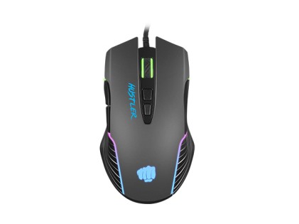 NATEC Fury gaming mouse Hustler 6400DPI optical with software and RGB backlight