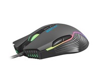 NATEC Fury gaming mouse Hustler 6400DPI optical with software and RGB backlight
