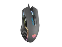 NATEC Fury gaming mouse Hustler 6400DPI optical with software and RGB backlight