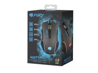 NATEC Fury gaming mouse Hustler 6400DPI optical with software and RGB backlight