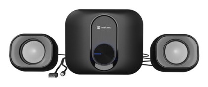 NATEC NGL-2111 set audio da casa Mini impianto audio domestico 3 W Nero