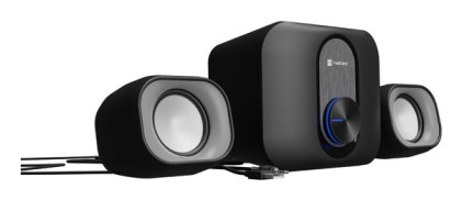NATEC NGL-2111 set audio da casa Mini impianto audio domestico 3 W Nero