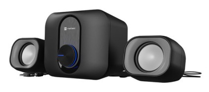 NATEC NGL-2111 set audio da casa Mini impianto audio domestico 3 W Nero