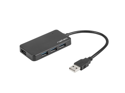 NATEC Moth USB 2.0 5000 Mbit/s Nero
