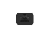 NATEC NHU-1413 Natec Hub USB 2.0 DRAGONFLY 3-ports + RJ45, Black