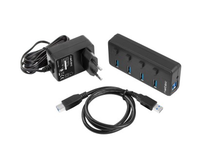NATEC MANTIS USB 2.0 Type-B 5000 Mbit/s Nero
