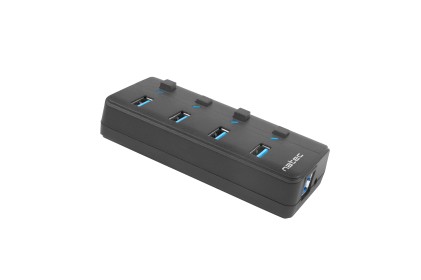 NATEC MANTIS USB 2.0 Type-B 5000 Mbit/s Nero