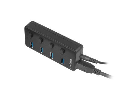 NATEC MANTIS USB 2.0 Type-B 5000 Mbit/s Nero
