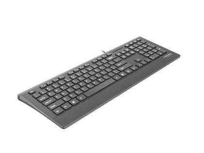 NATEC Barracuda tastiera Universale USB QWERTY Spagnolo Nero