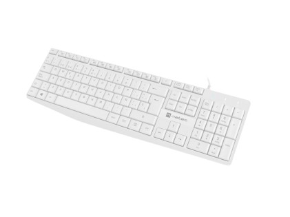 NATEC NKL-1949 tastiera Universale USB QWERTY Spagnolo Bianco