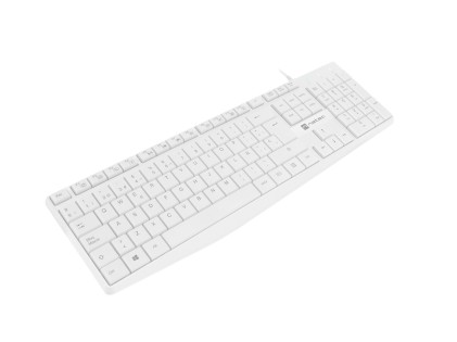 NATEC NKL-1949 tastiera Universale USB QWERTY Spagnolo Bianco