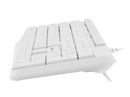 NATEC NKL-1949 tastiera Universale USB QWERTY Spagnolo Bianco