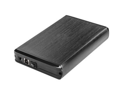 NATEC NKZ-0448 contenitore di unit&agrave; di archiviazione Custodia per Disco Rigido (HDD) Nero 3.5"
