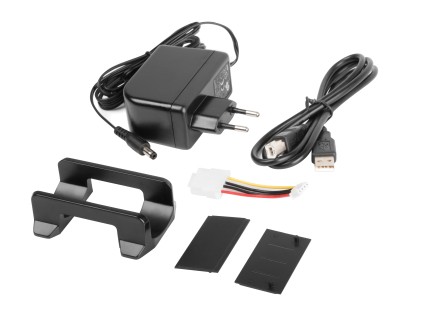 NATEC NKZ-0448 contenitore di unit&agrave; di archiviazione Custodia per Disco Rigido (HDD) Nero 3.5"