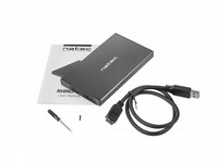 NATEC NKZ-0941 Natec HDD/SSD external enclosure RHINO GO for 2.5 SATA - USB 3.0, Aluminum