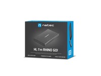 NATEC NKZ-0941 Natec HDD/SSD external enclosure RHINO GO for 2.5 SATA - USB 3.0, Aluminum