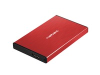NATEC NKZ-1279 Natec external enclosure RHINO GO for 2,5 SATA, USB 3.0, Red