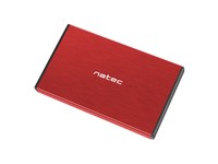 NATEC NKZ-1279 Natec external enclosure RHINO GO for 2,5 SATA, USB 3.0, Red
