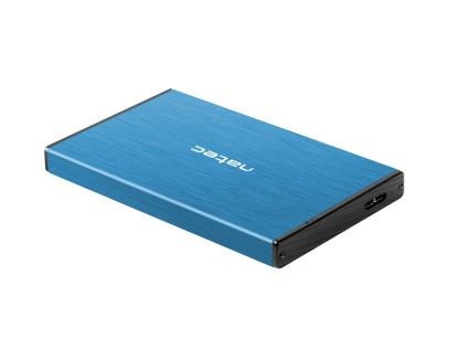 NATEC Rhino GO Box esterno HDD/SSD Blu 2.5"