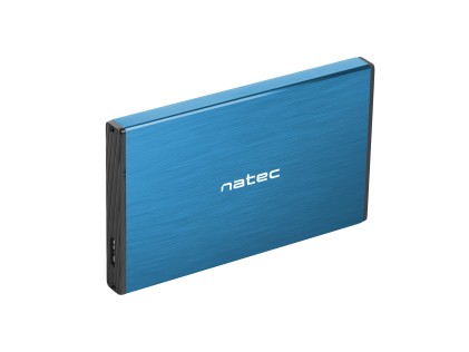 NATEC Rhino GO Box esterno HDD/SSD Blu 2.5"