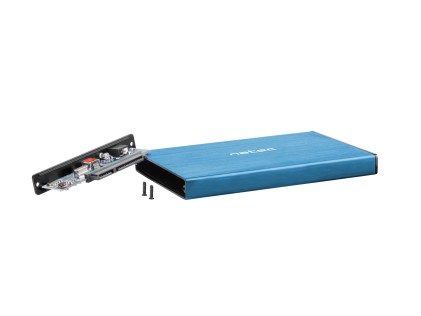 NATEC Rhino GO Box esterno HDD/SSD Blu 2.5"