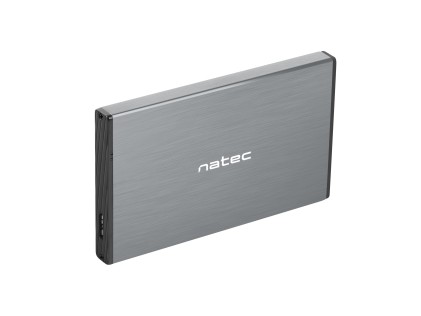 NATEC Rhino GO Box esterno HDD/SSD Grigio 2.5"