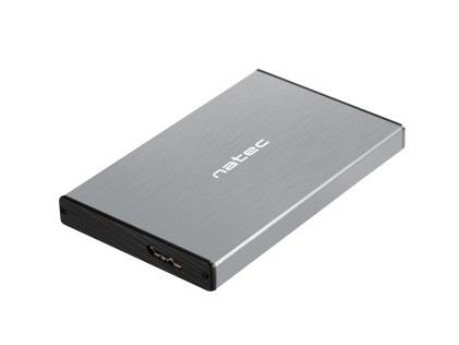 NATEC Rhino GO Box esterno HDD/SSD Grigio 2.5"