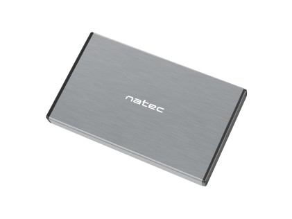 NATEC Rhino GO Box esterno HDD/SSD Grigio 2.5"