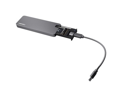 NATEC Rhino M.2 NVME Box esterno SSD Nero