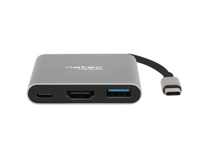 NATEC Fowler Mini USB 2.0 Type-C Grigio