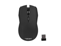 NATEC NMY-0589 Natec wireless optical silent mouse BLACKBIRD (1600DPI/nano rec./2,4GHz)