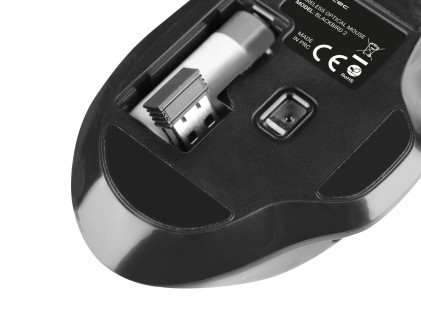 NATEC BlackBird 2 mouse Ufficio Ambidestro RF Wireless IR LED 1600 DPI