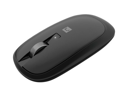 Mouse ottico wireless Natec Lark - Bluetooth + 2,4 GHz - 4000 dpi - 9 pulsanti - Sensore Blue Sense - Colore antracite