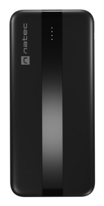 NATEC TREVI SLIM Q V2 Polimeri di litio (LiPo) 10000 mAh Nero