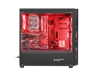 NATEC NPC-1131 Genesis PC case IRID 300 RED MIDI TOWER USB 3.0