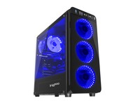 NATEC NPC-1132 Genesis PC case IRID 300 BLUE MIDI TOWER USB 3.0