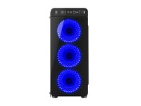 NATEC NPC-1132 Genesis PC case IRID 300 BLUE MIDI TOWER USB 3.0