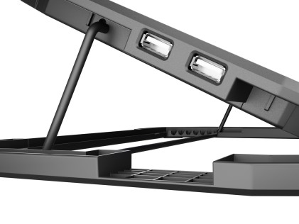 NATEC Oriole base di raffreddamento per laptop 43,9 cm (17.3") 1280 Giri/min Nero