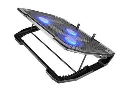 NATEC Oriole base di raffreddamento per laptop 43,9 cm (17.3") 1280 Giri/min Nero