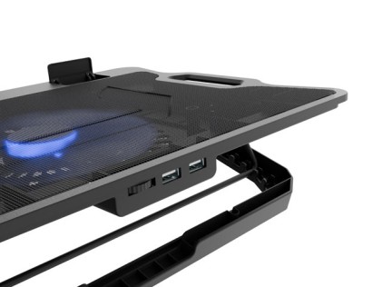 NATEC DIPPER 2 base di raffreddamento per laptop 43,9 cm (17.3") 650 Giri/min Nero