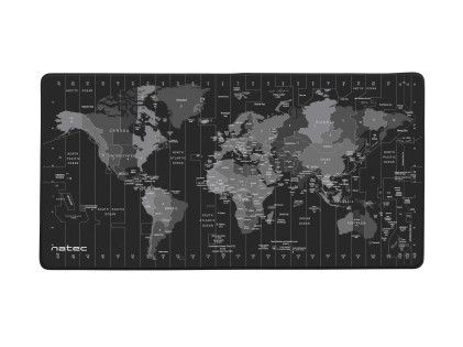 NATEC NPO-1119 Natec OFFICE MOUSE PAD - Time Zone Map 800 x 400