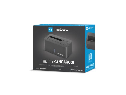 NATEC Kangaroo USB 3.2 Gen 1 (3.1 Gen 1) Type-A Nero