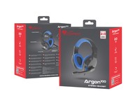 NATEC NSG-1436 GENESIS Gaming headset ARGON 100 Stereo Black-Blue