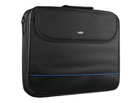 NATEC NTO-0335 Natec Laptop Bag IMPALA Black-Blue 15,6 (stiff shock absorbing frame)