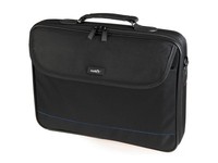 NATEC NTO-0335 Natec Laptop Bag IMPALA Black-Blue 15,6 (stiff shock absorbing frame)