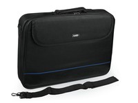 NATEC NTO-0335 Natec Laptop Bag IMPALA Black-Blue 15,6 (stiff shock absorbing frame)